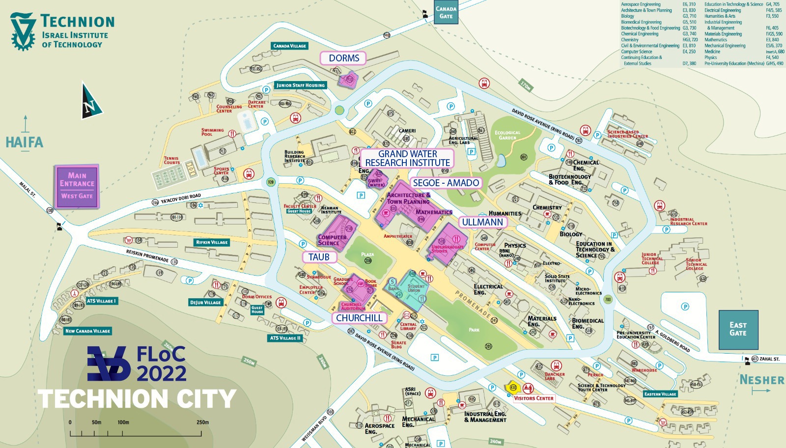 TECHNION MAP FLOC 2022